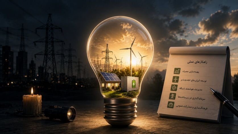 راهکاری برای رفع کمبود برق