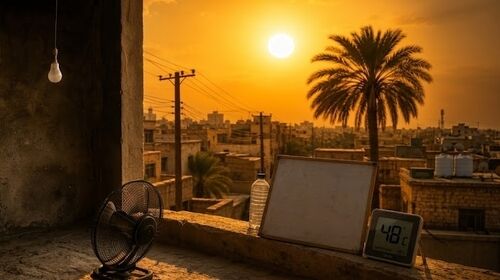 گرمای ناهنجار در ۱۳ استان و افزایش ۲.۵ درجه‌ای دما نسبت به میانگین ۱۰ ساله