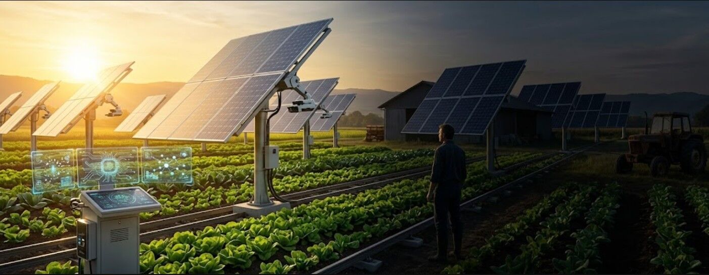 پنل‌ها در تعقیب خورشید